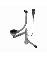 Арматура для одночашевых моек с клапаном-автомат Omoikiri WK-1-A GB графит