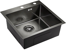 Металлическая мойка EMAR EMB-117A PVD Nano Dark