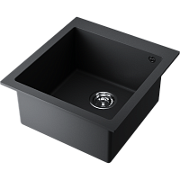 Мойка Omoikiri Bosen 47-BL Tetogranit/черный
