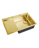 Мойка для кухни ZORG LUX 7851-R BRONZE