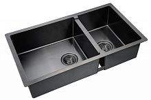 Мойка для кухни ZORG PVD 78-2-44 GRAFIT