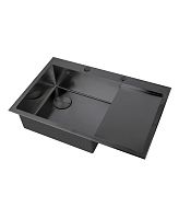 Мойка для кухни ZORG LUX 7851-L GRAFIT