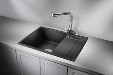 6501, ТУРМАЛИН, кухонная мойка, кварц