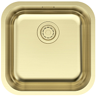 Мойка Paulmark VELLO 44 UNI, нерж. сталь, VE44-LG, светлое золото, 446х446мм, Paulmark