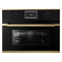 Компактный духовой шкаф с микроволнами  Kuppersbusch CBM 6330.0 S4 Gold