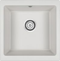 Мойка Paulmark GERA 50, IT-GRANIT, PM104546-WH, белый, 445х460, подст. мон. Paulmark