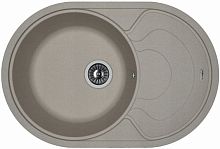 Мойка Florentina "Родос" 760, серый шелк FG