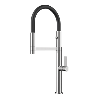 Смеситель Omoikiri Osaka-BN-BL латунь/нержавеющая сталь/черный