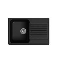 Кварцевая мойка Lex Geneva 740 Black