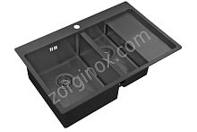 Мойка для кухни ZORG PVD 5178-2-L GRAFIT