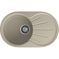 Кухонная мойка GRANFEST RONDO R-750L topaz