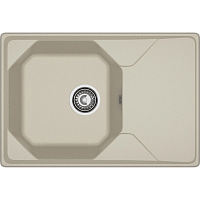 Кухонная мойка GRANFEST UNIQUE U-740L topaz