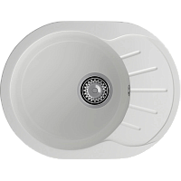 Кухонная мойка GRANFEST RONDO R-580L frost