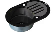 Мойка для кухни ZORG GL-7851-OV-BLACK-GRAFIT
