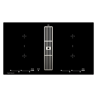 Индукционная варочная панель с вытяжкой Kuppersbusch KMI 9800.0 SR Stainless Steel
