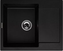 Кухонная мойка  Kuppersberg MODENA 1B1D BLACK (8052)
