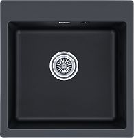 Мойка Paulmark KANTE 50, IT-GRANIT, PM105152-AN, антрацит, 510х520, Paulmark