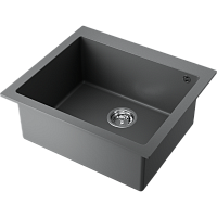 Мойка Omoikiri Bosen 57-PL Tetogranit/платина