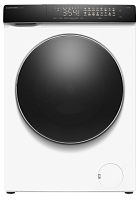 Стиральная машина с инвертором и паром MEFERI MFW121416WH COMFORT PLUS отдельностоящая белая, загруз