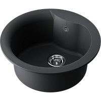 Мойка Omoikiri Yasugata 48R-BL Tetogranit/черный