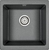 Мойка Paulmark GERA 50, IT-GRANIT, PM104546-DG, графит, 445х460, подст. мон. Paulmark