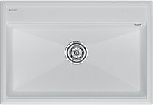Мойка Paulmark STEPIA 80, IT-GRANIT, PM117551-WH , белый, 750х510, Paulmark