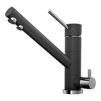 Смеситель Omoikiri Tonami-BL латунь/черный