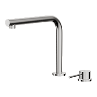 Смеситель Omoikiri Nara-BN латунь/нержавеющая сталь