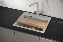 ES-5804, БАЗАЛЬТ, кухонная мойка, кварц, ESTETICA