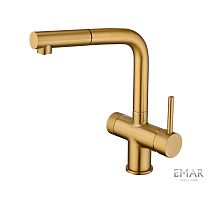 Emar ЕС - 7026 PVD Golden, смеситель