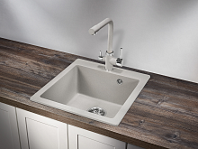 4651, БАЗАЛЬТ, кухонная мойка, кварц