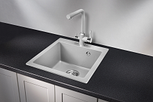 4651, АЛЮМИНИУМ, кухонная мойка, кварц