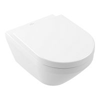 Villeroy&amp;Boch Architectura Унитаз подвесной 370*530*330, безободковый, смыв Tornado, в компл. си