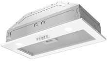 Полновстраиваемая вытяжка HiSTORY CIG65B 1FWH 60 см на 18м2 Белое стекло
