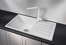 8601, АРКТИК (БЕЛЫЙ), кухонная мойка, кварц