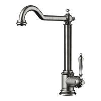 Смеситель Omoikiri Toshima-SI латунь/античное серебро