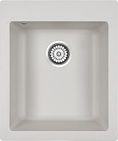 Мойка Paulmark KANTE 40, IT-GRANIT, PM104249-WH, белый, 415х490 мм, Paulmark