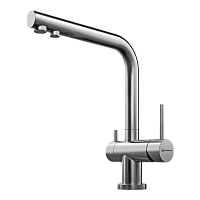 Смеситель Omoikiri Nagano-BN латунь/нержавеющая сталь