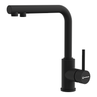 Смеситель Omoikiri Nakagawa 2 Plus-GB латунь/графит