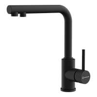 Смеситель Omoikiri Nakagawa 2 Plus-BL латунь/черный