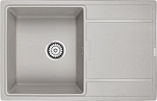 Мойка Paulmark FLUGEN 50-780, IT-GRANIT, PM217850-GR, серый, 780х500 мм, Paulmark