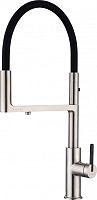 Смеситель для кухни Paulmark Tornado, никель, To213402-NI(BS), Starke-Paulmark