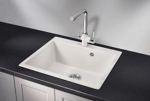 6001, АРКТИК (БЕЛЫЙ), кухонная мойка, кварц