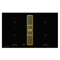 Индукционная варочная панель с вытяжкой Kuppersbusch KMI 8500.0 SR Gold