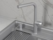 9502, АЛЮМИНИУМ, СМЕСИТЕЛЬ КУХОННЫЙ