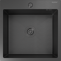 Мойка GranFest METAL 5050 PVD графит