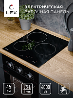 Электрическая варочная панель Lex EVH 430A BL