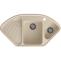 Кухонная мойка GRANFEST CORNER C-1040E cashmere