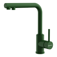 Смеситель Omoikiri Nakagawa 2 Plus-RG латунь/royal green