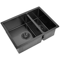 Мойка для кухни ZORG ZL R 580-2-440 GRAFIT